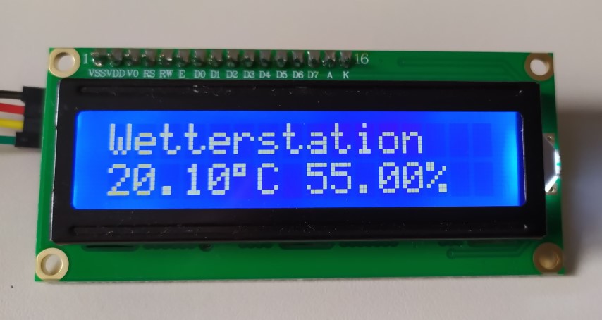 Elektronik-Projekte - DHT11 Temperatursensor
