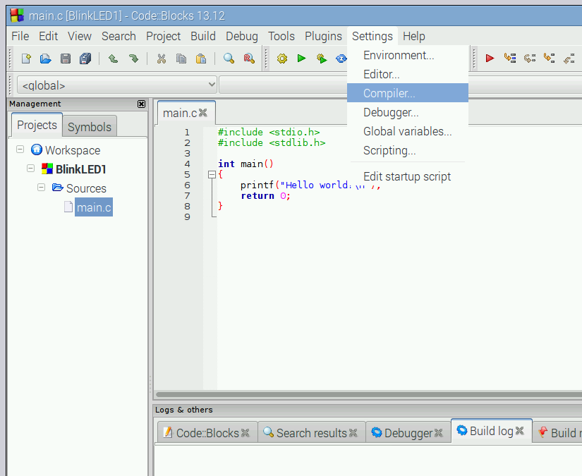 Codeblocks CodeBlocks